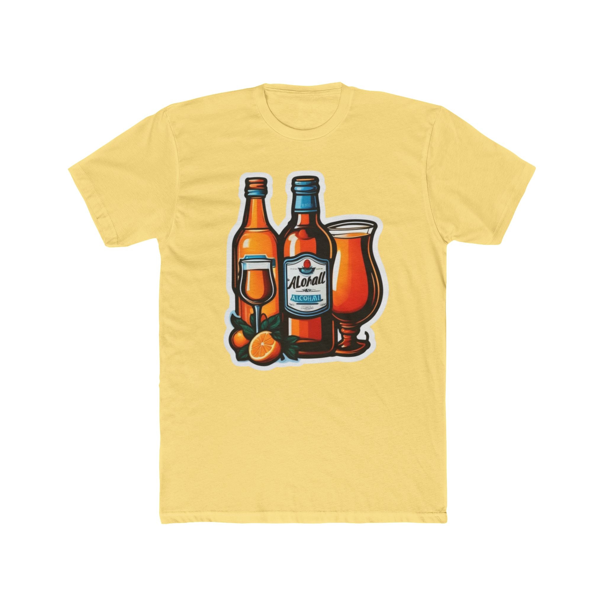 Daru Bottle Design Unisex Printed T-Shirt
