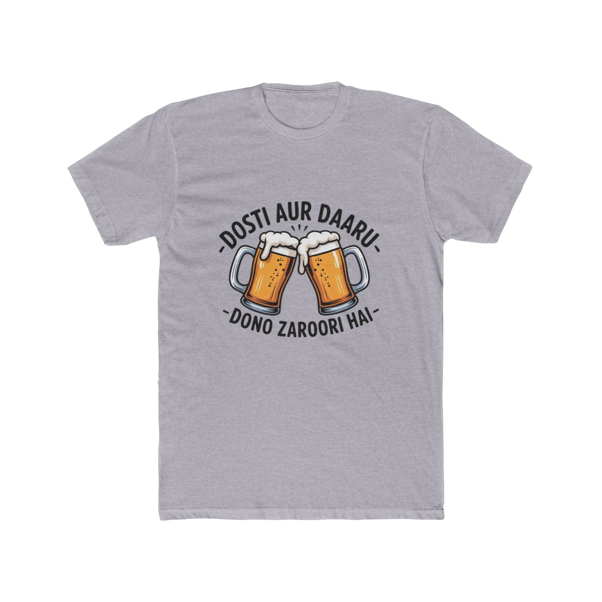 Beer Graphic Title Design Unisex Printed T-Shirt