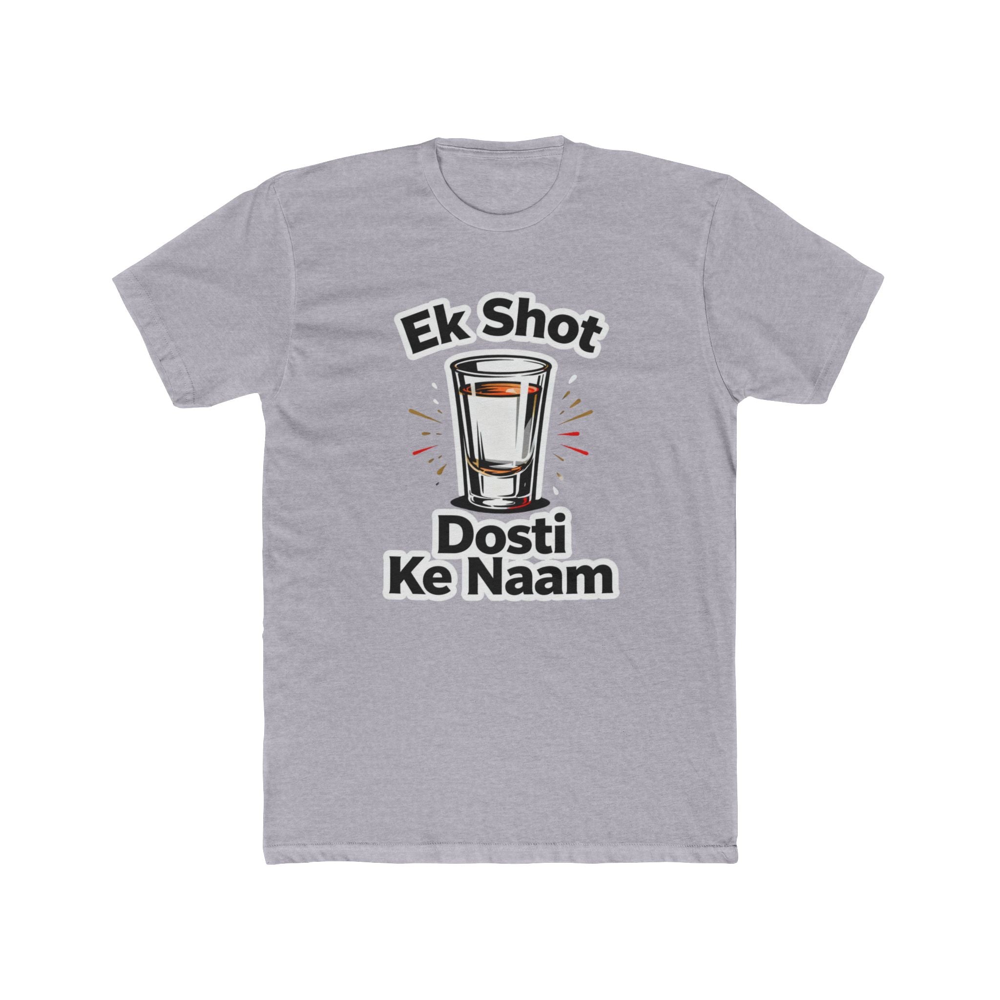 Shot with Dosti Title Design Unisex Printed T-Shirt