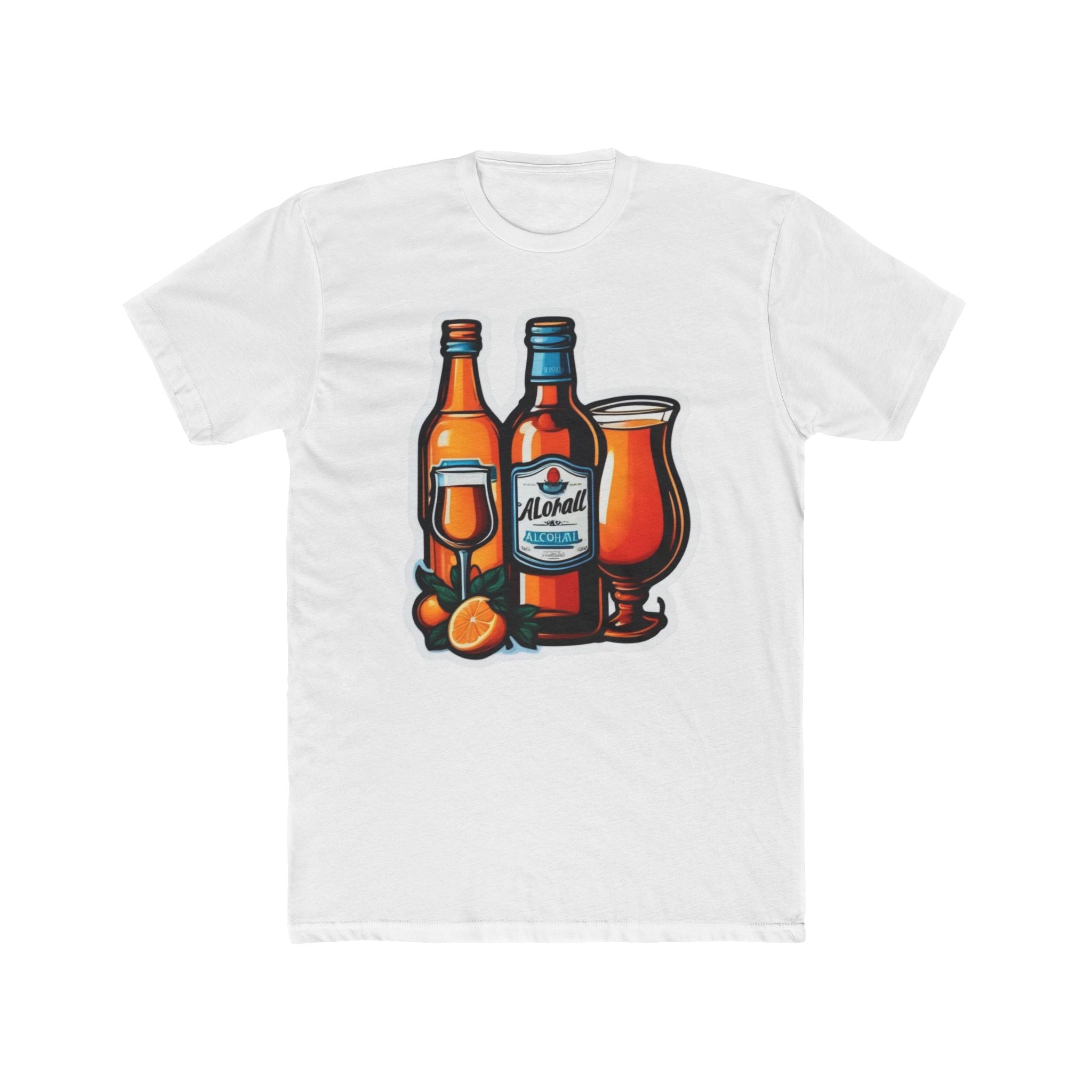 Daru Bottle Design Unisex Printed T-Shirt