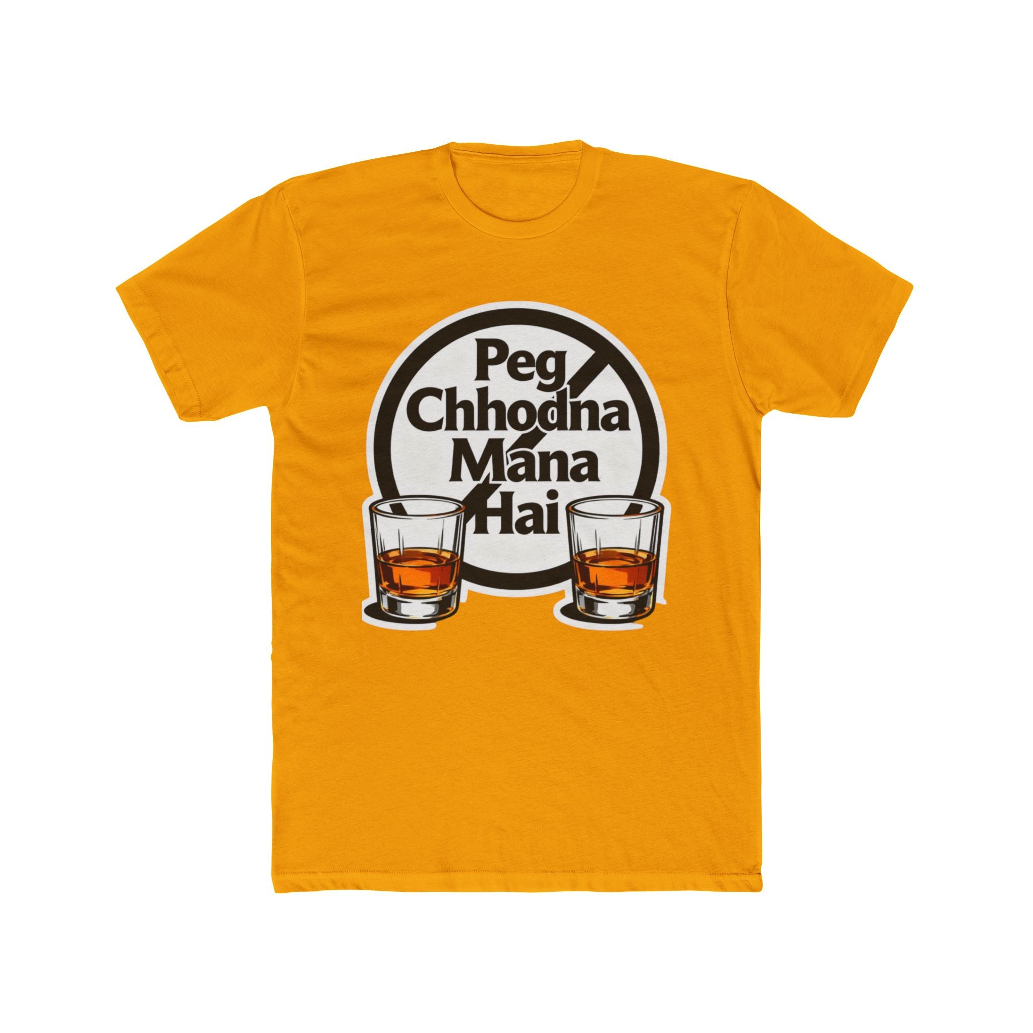 Peg Title Design Unisex Printed T-Shirt