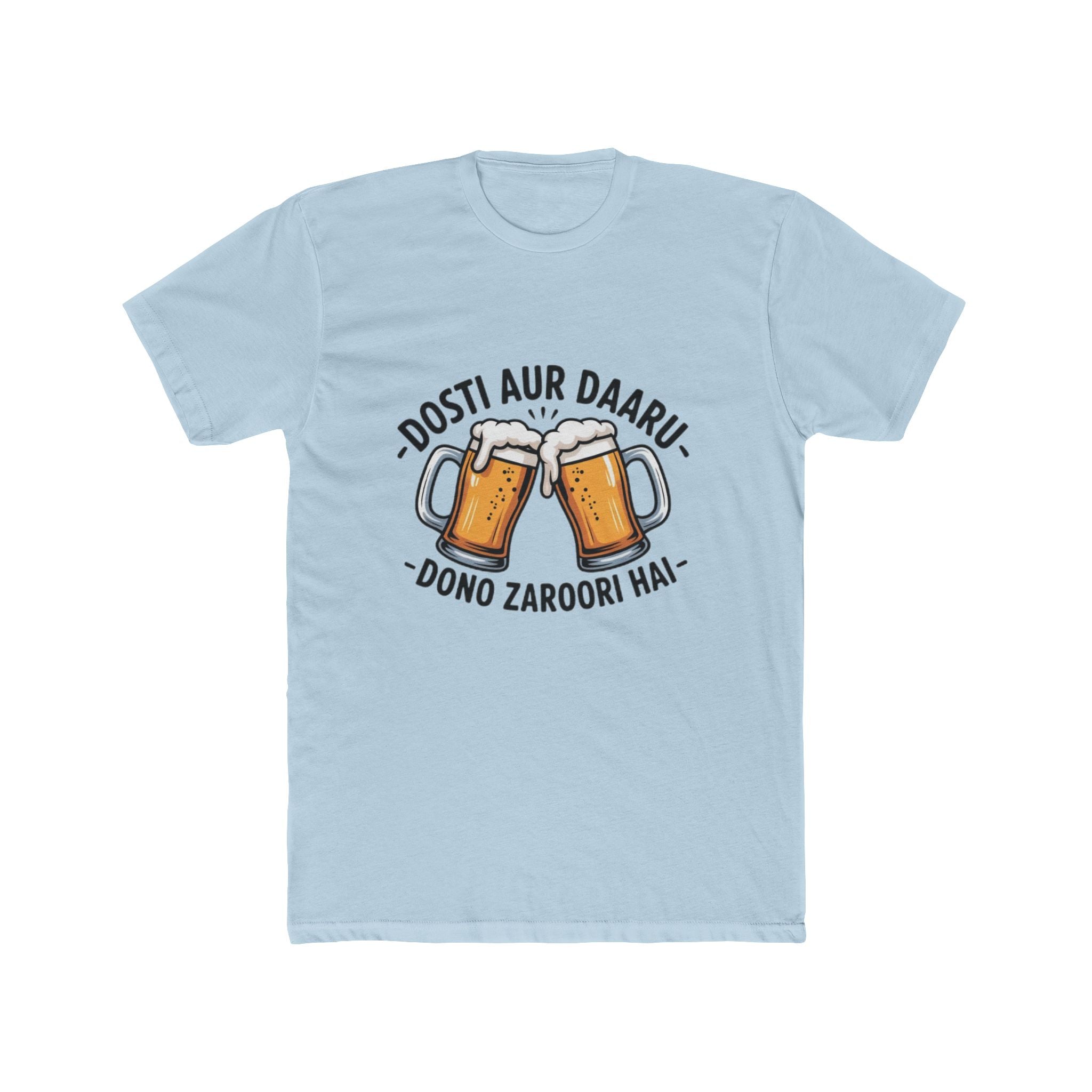 Beer Graphic Title Design Unisex Printed T-Shirt