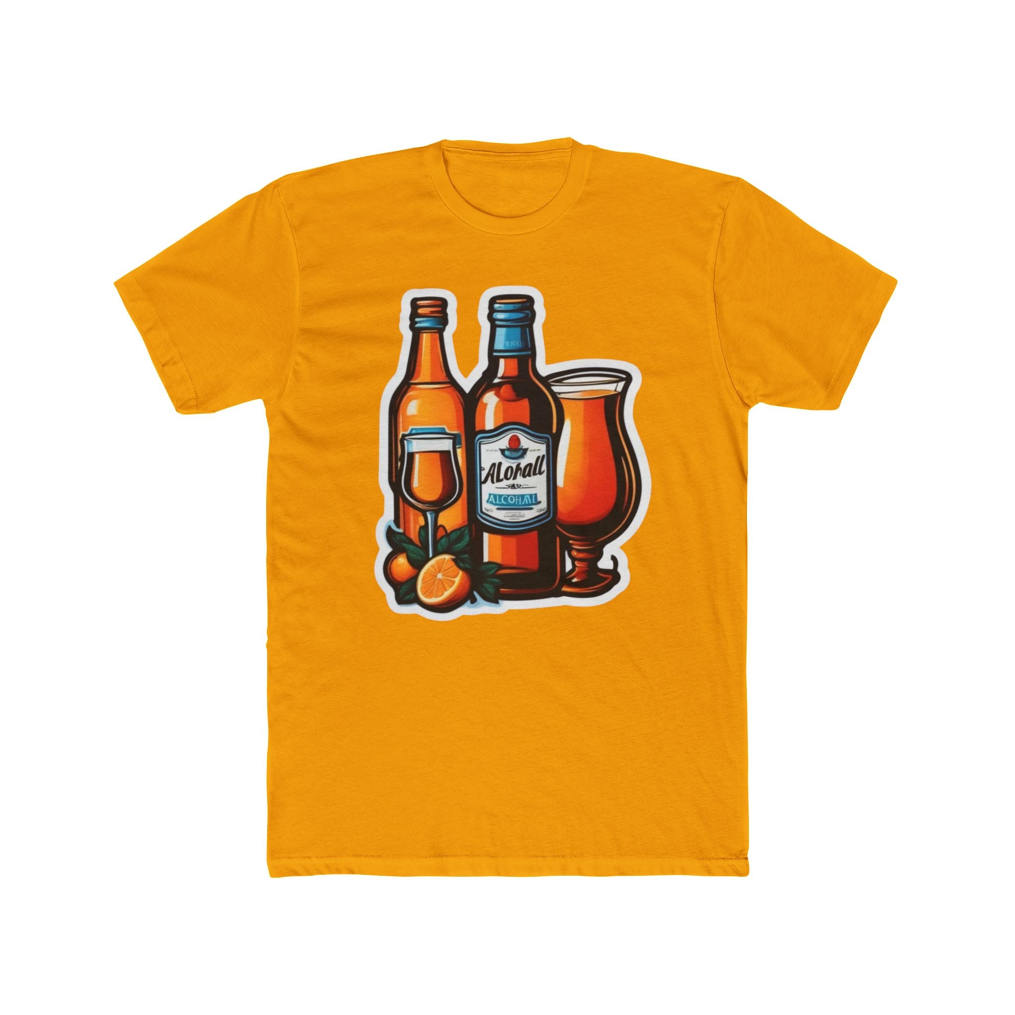 Daru Bottle Design Unisex Printed T-Shirt