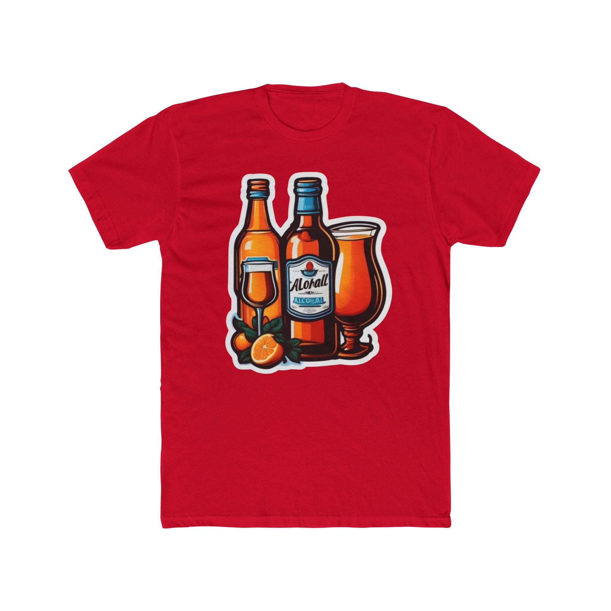 Daru Bottle Design Unisex Printed T-Shirt