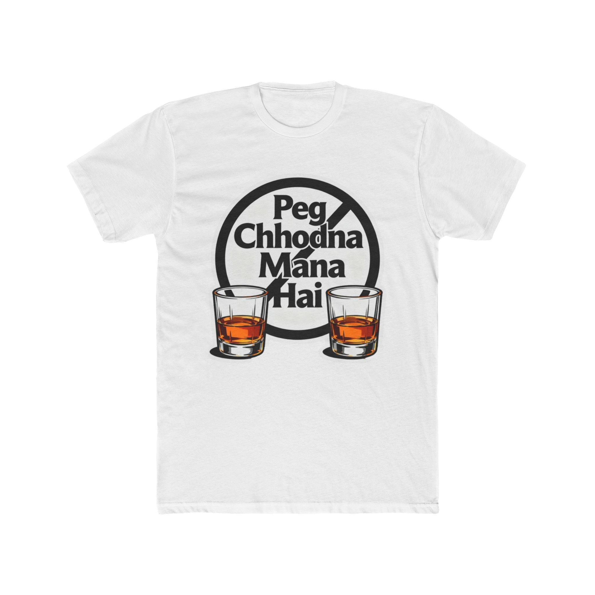 Peg Title Design Unisex Printed T-Shirt