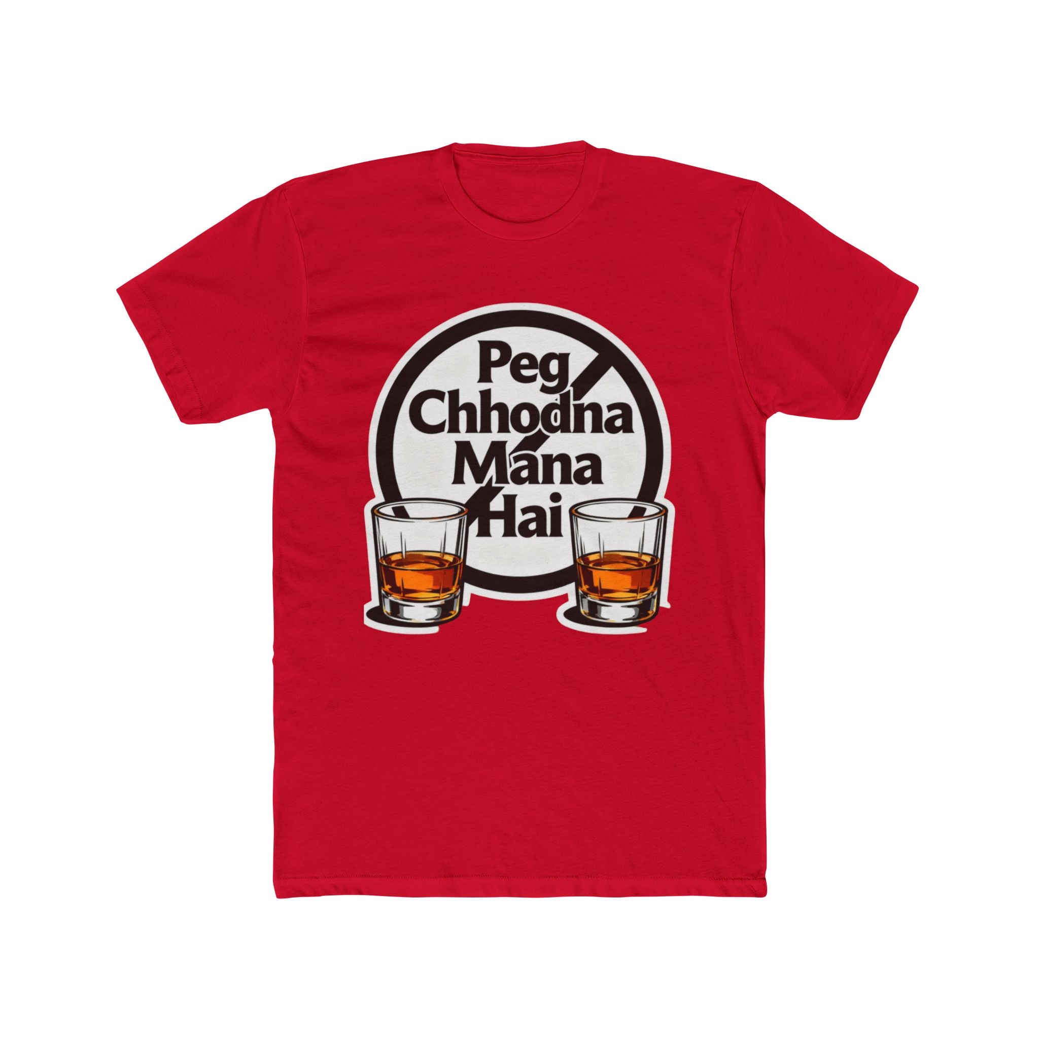 Peg Title Design Unisex Printed T-Shirt