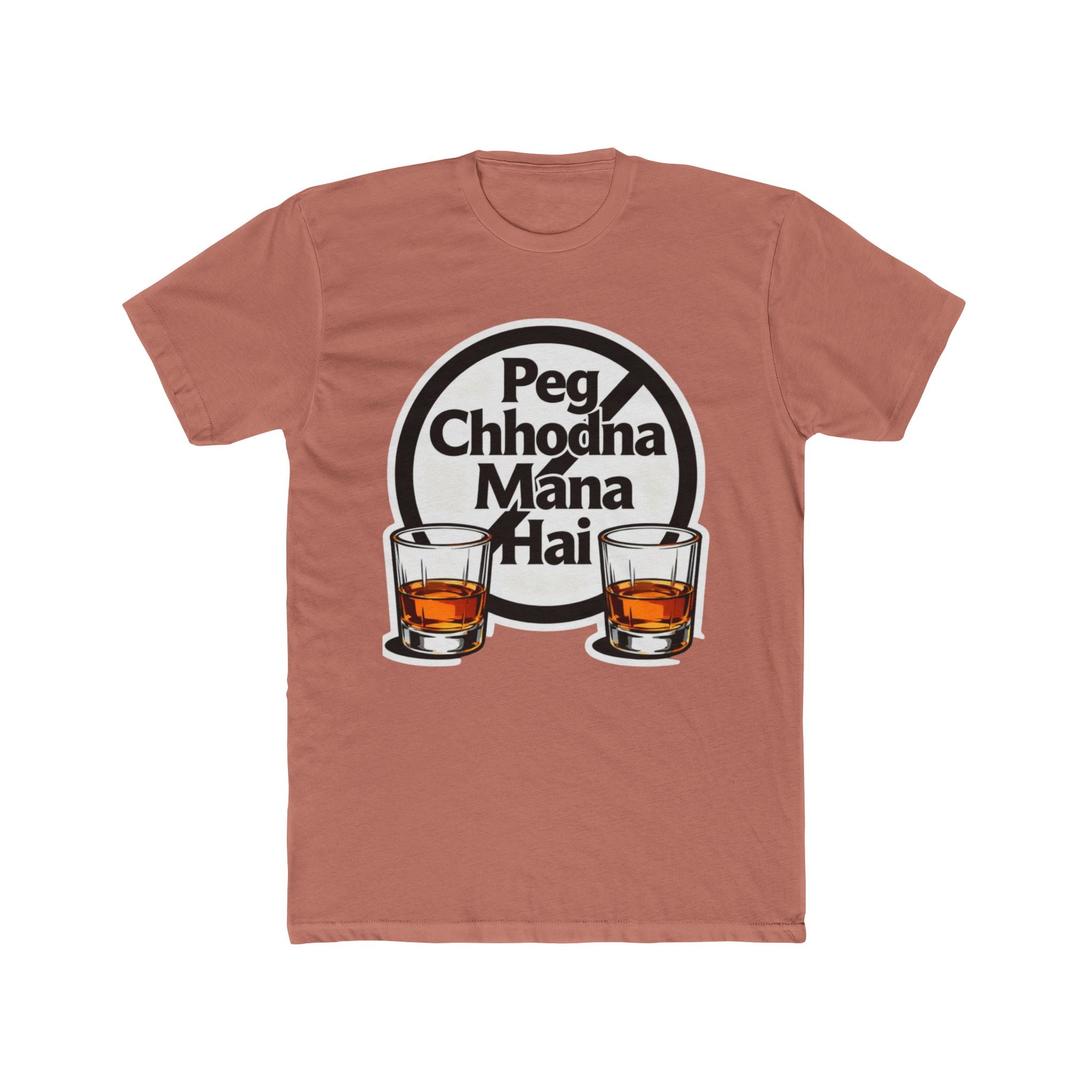 Peg Title Design Unisex Printed T-Shirt