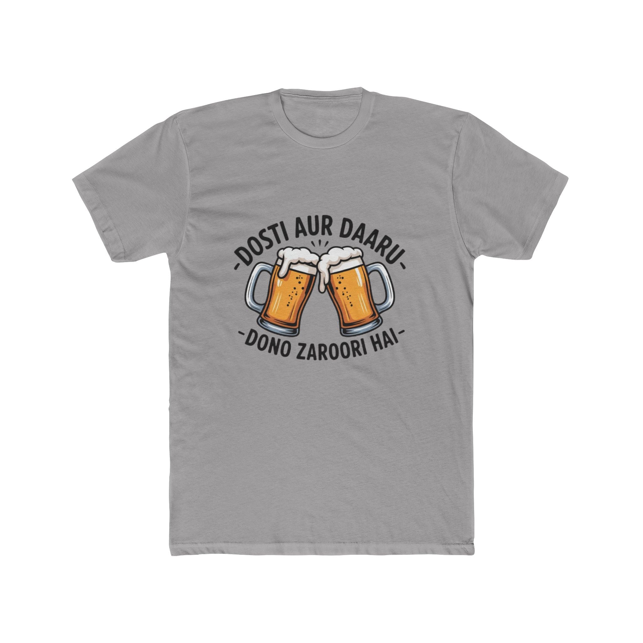 Beer Graphic Title Design Unisex Printed T-Shirt