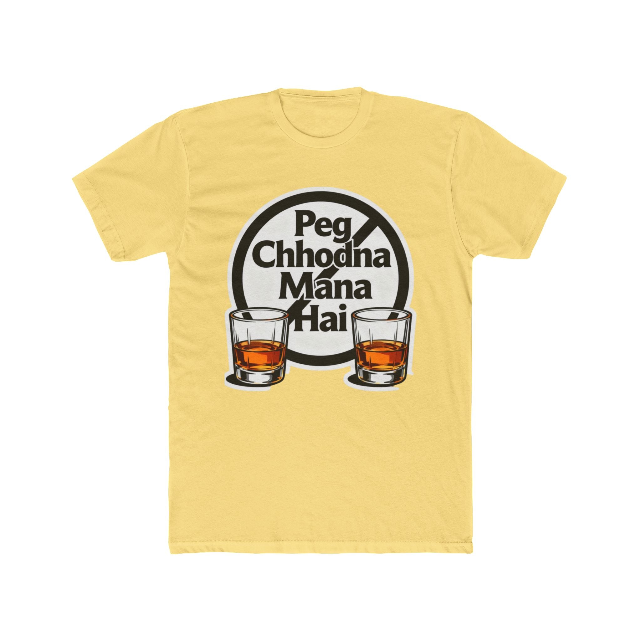 Peg Title Design Unisex Printed T-Shirt