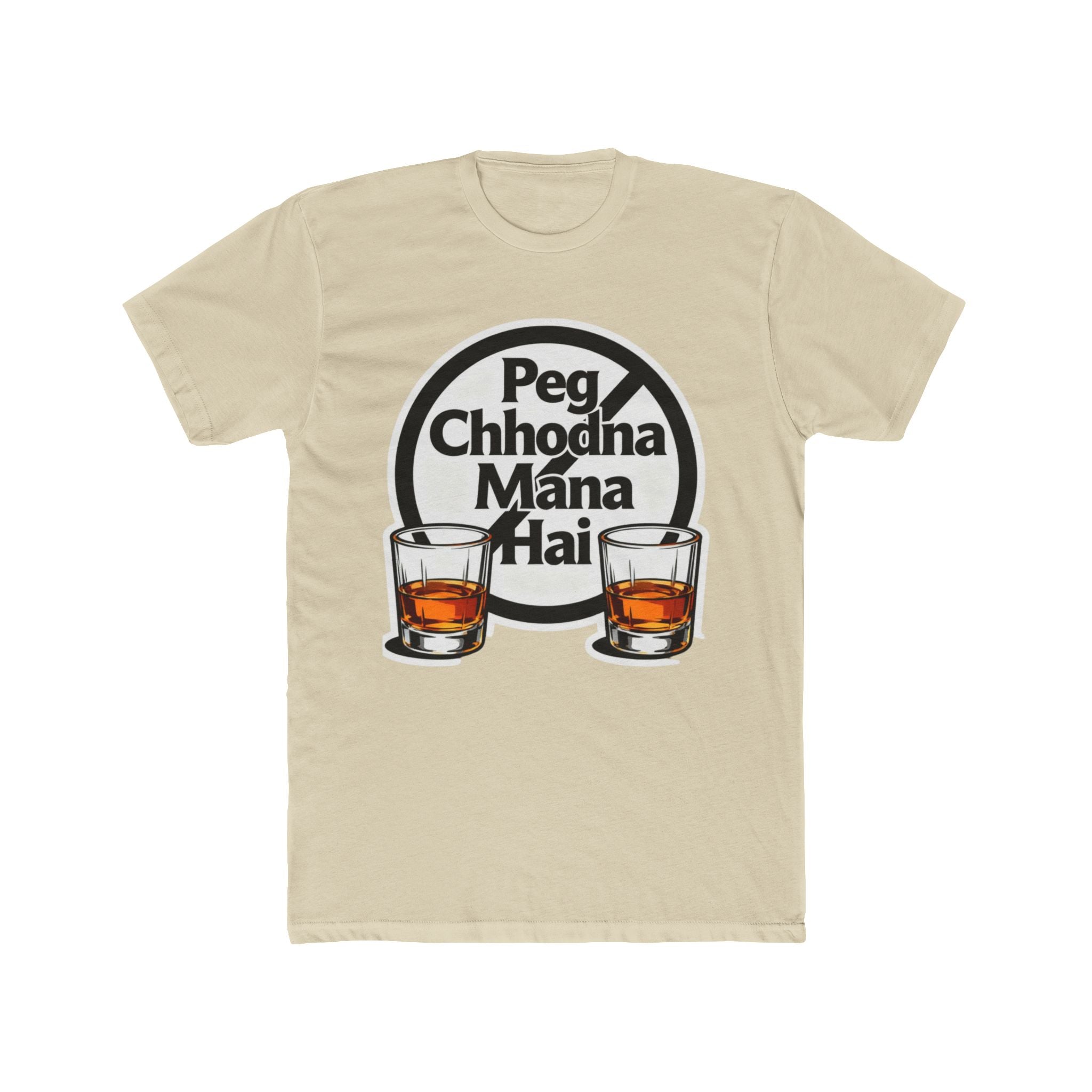Peg Title Design Unisex Printed T-Shirt