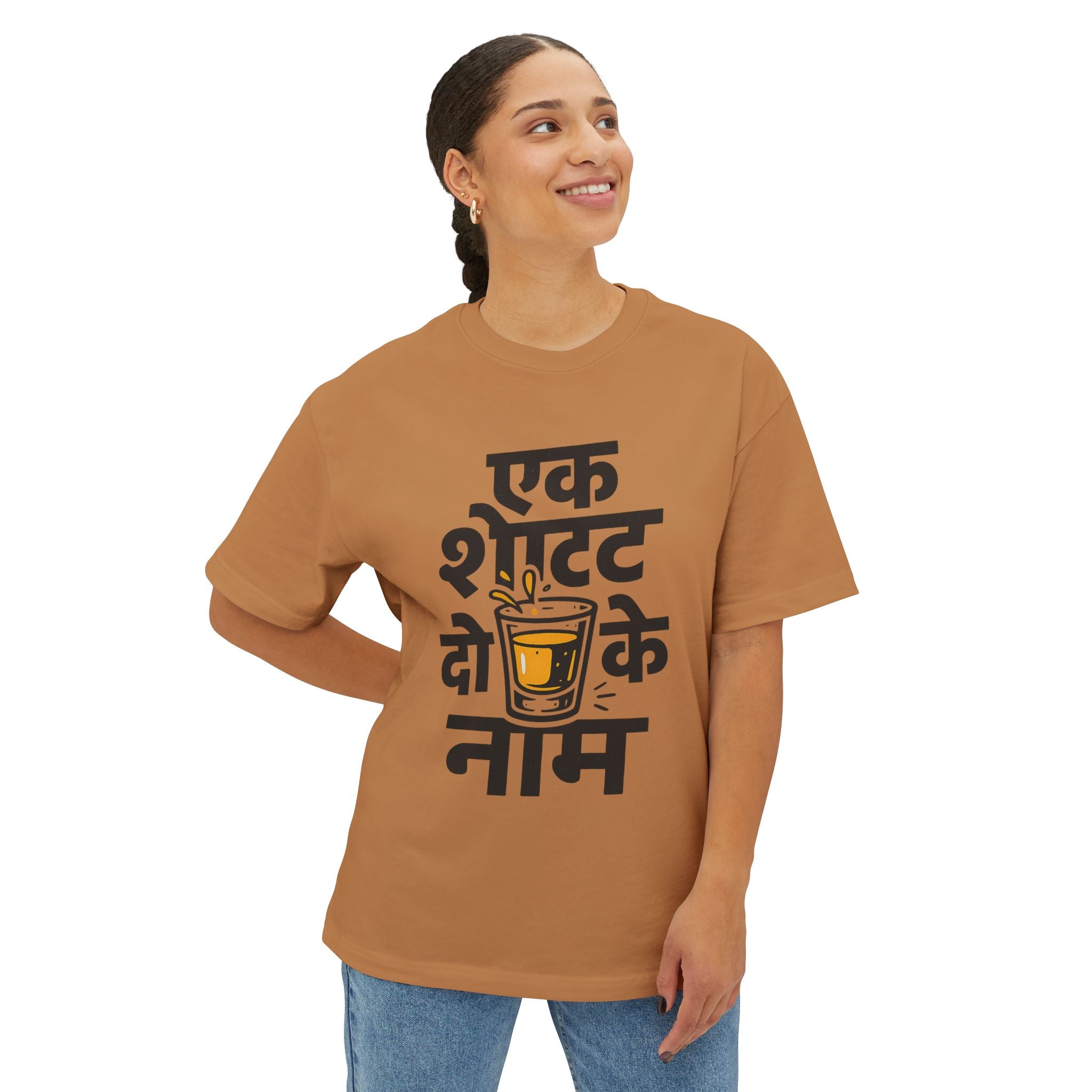 Shot with Dosti Title Design Unisex Printed T-Shirt