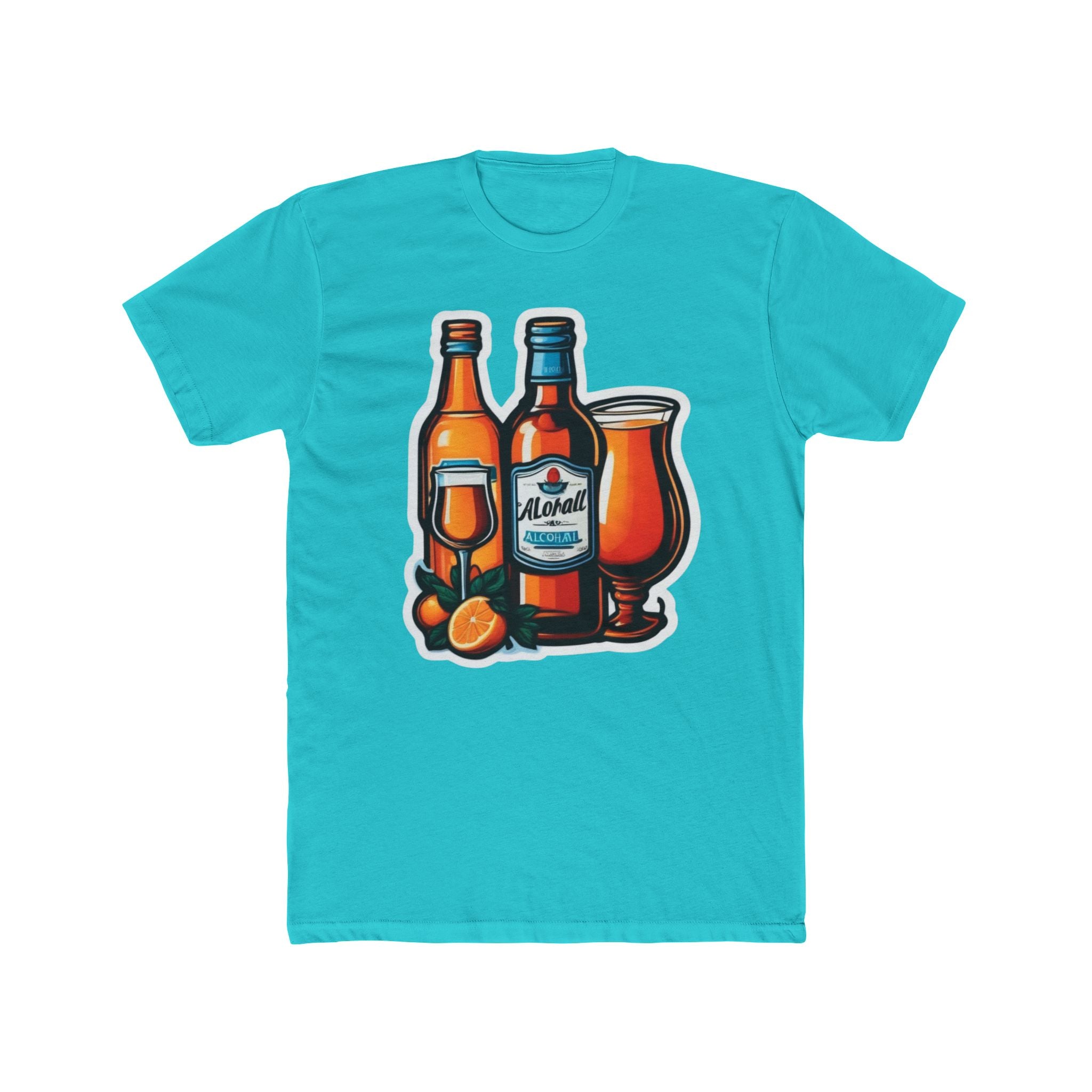 Daru Bottle Design Unisex Printed T-Shirt