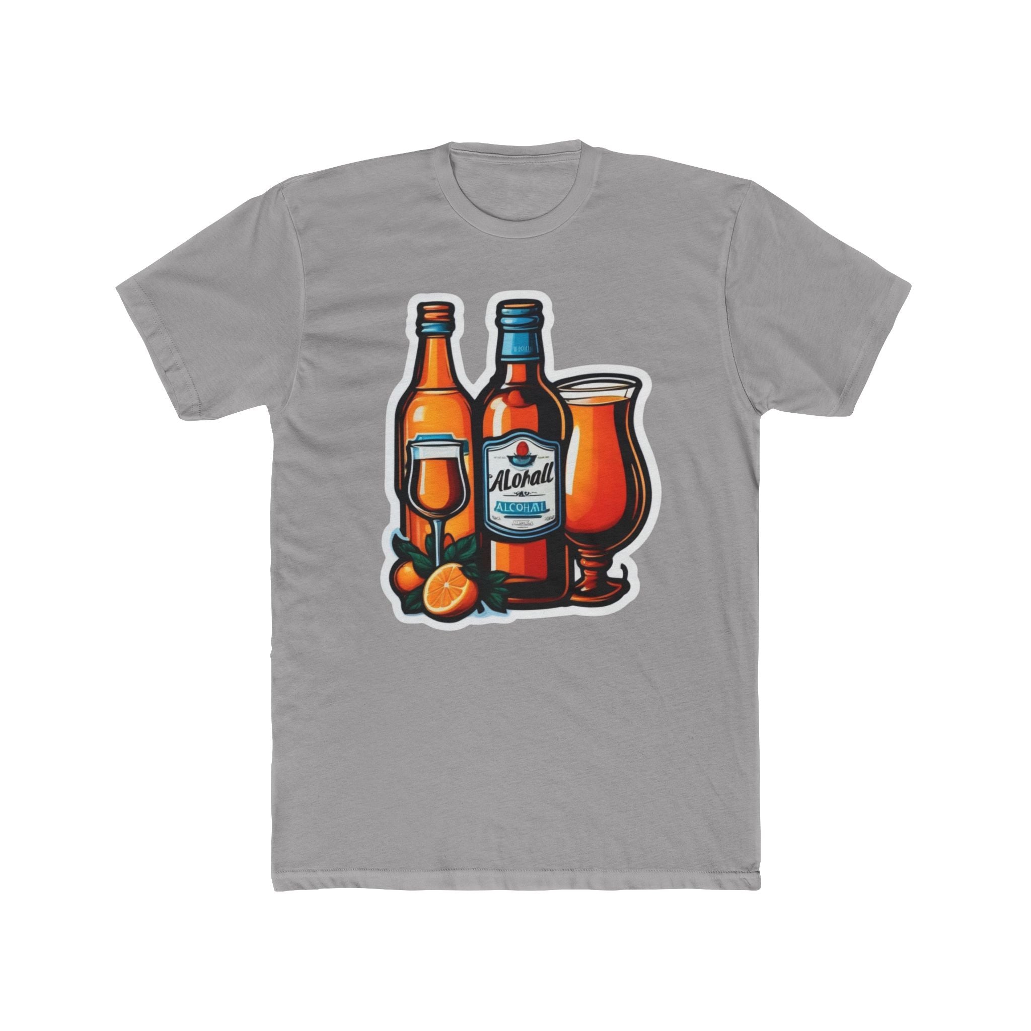 Daru Bottle Design Unisex Printed T-Shirt