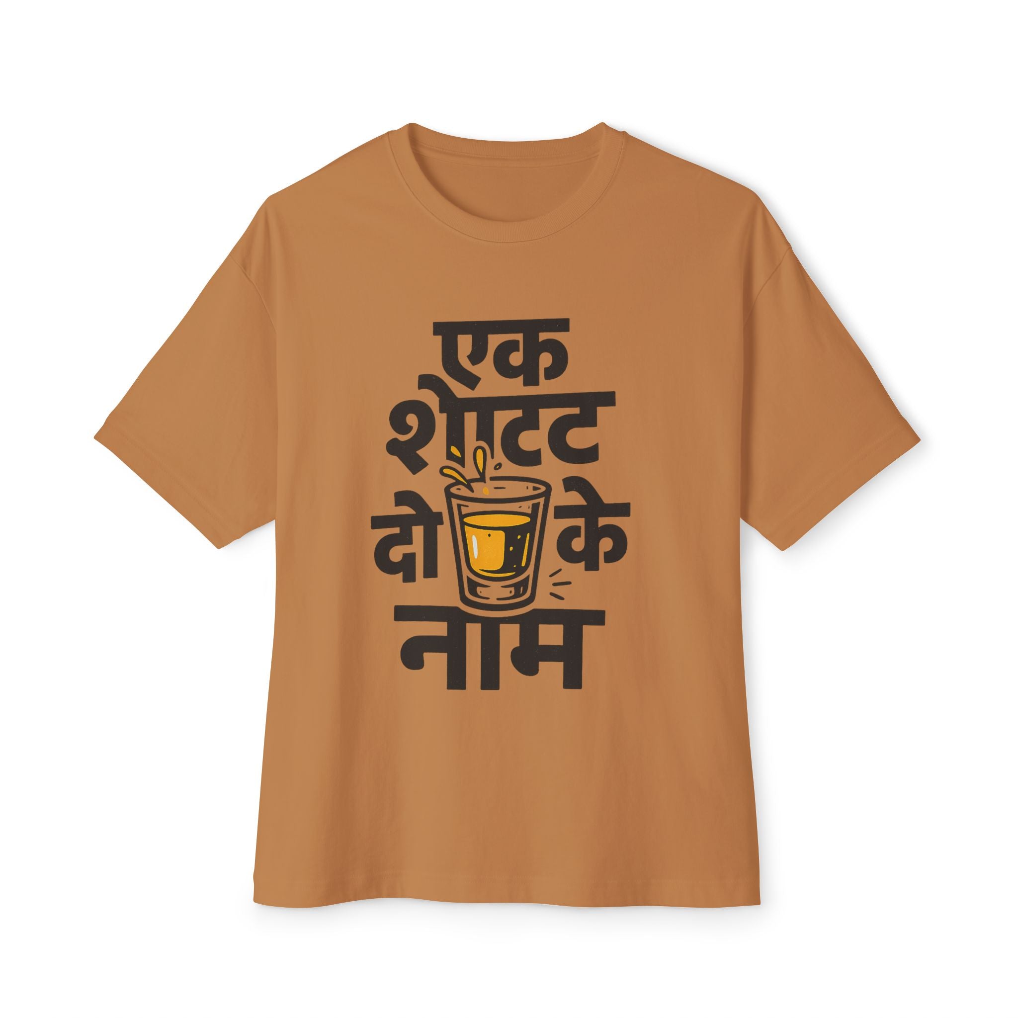 Shot with Dosti Title Design Unisex Printed T-Shirt